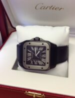 Cartier replica Santos 100 W2020010 PVD & Titanium orologio copia