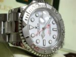 Rolex replica yacht master l acciaio white dial edition orologio replica copia 4us - immagine 17