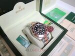 rolex replica GMT 126711CHNR acciaio oro rosa basilea 2018 orologio copia - immagine 10
