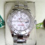 Rolex replica yacht master l acciaio white dial edition orologio replica copia 4us