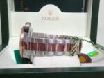 rolex replica GMT 126711CHNR acciaio oro rosa basilea 2018 orologio copia - immagine 6