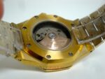 Audemars Piguet royal oak jumbo oro giallo black dial replica orologio copia imitazione 4us - immagine 8