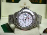 Rolex replica yacht master l acciaio white dial edition orologio replica copia 4us - immagine 9