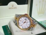 Rolex replica datejust acciaio oro white dial jubilèè orologio replica copia imitazione 4us805 - immagine 12