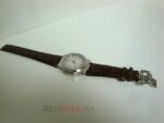 Patek Philippe replica nautilus acciaio white dial strip leather orologio replica copia 4us - immagine 4