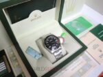 Rolex replica milgauss vintage acciaio black dial orologio copia 4us811 - immagine 7