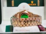 Rolex replica daydate ll oro giallo diamond dial orologio replica copia imitazione 4us808 - immagine 11