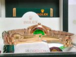 Rolex replica daydate ll oro giallo individual black dial orologio replica copia imitazione 4us - immagine 16