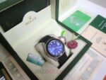 Rolex replica yacht master l white gold blue dial strip rubber orologio replica copia 4us726 - immagine 4