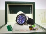 Rolex replica yacht master l white gold blue dial strip rubber orologio replica copia 4us726 - immagine 6