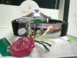 Rolex replica yacht master l white gold blue dial strip rubber orologio replica copia 4us726 - immagine 8