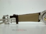 Patek Philippe replica nautilus acciaio white dial strip leather orologio replica copia 4us - immagine 8