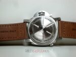 Panerai replica luminor marina submersible depth gauge strip leather orologio copia imitazione 4us816 - immagine 6