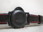 Panerai replica luminor regatta americans cuporacle team strip leather orologio copia imitazione 4us817 - immagine 7