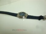 Patek Philippe replica nautilus acciaio blue dial strip leather orologio replica copia 4us - immagine 4