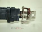Patek Philippe replica nautilus acciaio blue dial strip leather orologio replica copia 4us - immagine 8