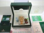 Rolex replica daydate ll oro giallo diamond dial orologio replica copia imitazione 4us808 - immagine 3