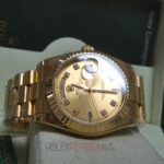 Rolex replica daydate ll oro giallo diamond dial orologio replica copia imitazione 4us808