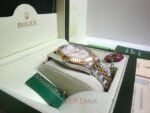 Rolex replica datejust acciaio oro white dial jubilèè orologio replica copia imitazione 4us805 - immagine 5