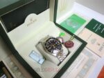Rolex replica GMT master ll vintage acciaio oro black dial orologio copia 4us810 - immagine 10