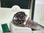 Rolex replica GMT master ll vintage acciaio oro black dial orologio copia 4us810 - immagine 7