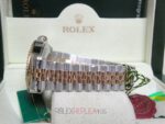 Rolex replica GMT master ll vintage acciaio oro black dial orologio copia 4us810 - immagine 8