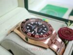 rolex replica GMT 126715CHNR oro rosa basilea 2018 orologio copia - immagine 6