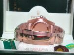 rolex replica GMT 126715CHNR oro rosa basilea 2018 orologio copia - immagine 14
