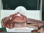 rolex replica GMT 126715CHNR oro rosa basilea 2018 orologio copia - immagine 15