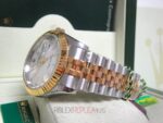 Rolex replica datejust acciaio oro white dial jubilèè orologio replica copia imitazione 4us805 - immagine 8