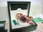 rolex replica GMT 126715CHNR oro rosa basilea 2018 orologio copia - immagine 3