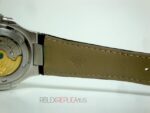 Patek Philippe replica nautilus acciaio black dial strip leather orologio replica copia 4us - immagine 10