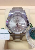 Rolex replica Datejust II 116300 Silver Dial - immagine 5