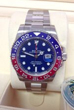 Rolex replica GMT Master II 116719BLRO White Gold Pepsi orologio replica - immagine 3