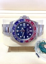 Rolex replica GMT Master II 116719BLRO White Gold Pepsi orologio replica - immagine 7