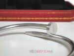 Cartier replica gioiello bracciale juste un clou white gold imitazione replica - immagine 6