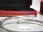 Cartier replica gioiello bracciale juste un clou white gold imitazione replica - immagine 10