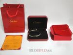 Cartier replica gioiello bracciale juste un clou oro giallo pavè diamond imitazione replica - immagine 6
