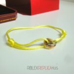 Cartier replica gioiello bracciale trinity yellow imitazione replica