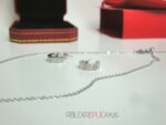 Cartier replica gioiello collier completo di orecchini white gold imitazione replica - immagine 10