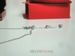 Cartier replica gioiello collier completo di orecchini white gold imitazione replica - immagine 8