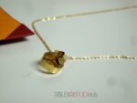 Cartier replica gioiello collier completo di orecchini yellow gold imitazione replica - immagine 11