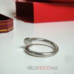 Cartier replica gioiello anello juste un clou white gold imitazione replica