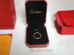 Cartier replica gioiello anello juste un clou rose gold imitazione replica - immagine 5