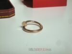 Cartier replica gioiello anello juste un clou rose gold imitazione replica - immagine 3
