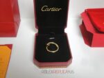 Cartier replica gioiello anello juste un clou yellow gold imitazione replica - immagine 5