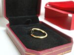 Cartier replica gioiello anello juste un clou yellow gold imitazione replica - immagine 6
