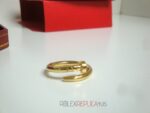 Cartier replica gioiello anello juste un clou yellow gold imitazione replica - immagine 4