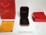 Cartier replica gioiello anello love oro bianco imitazione replica - immagine 6