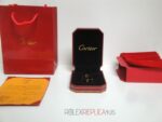 Cartier replica gioiello anello love oro bianco imitazione replica - immagine 7